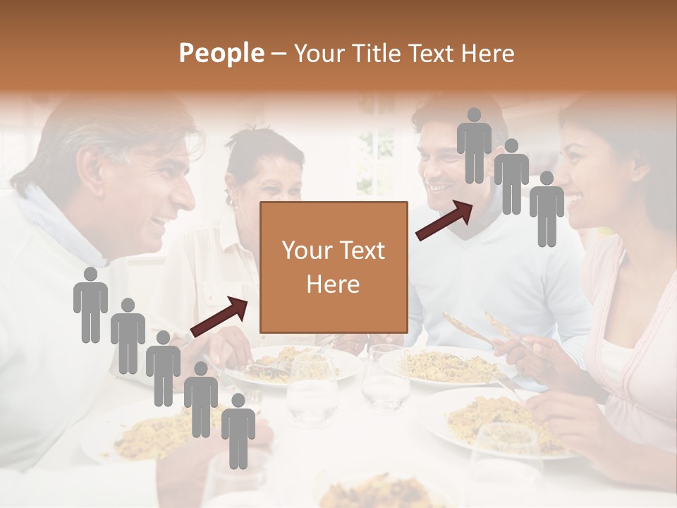 Caucasian Water Ocean PowerPoint Template