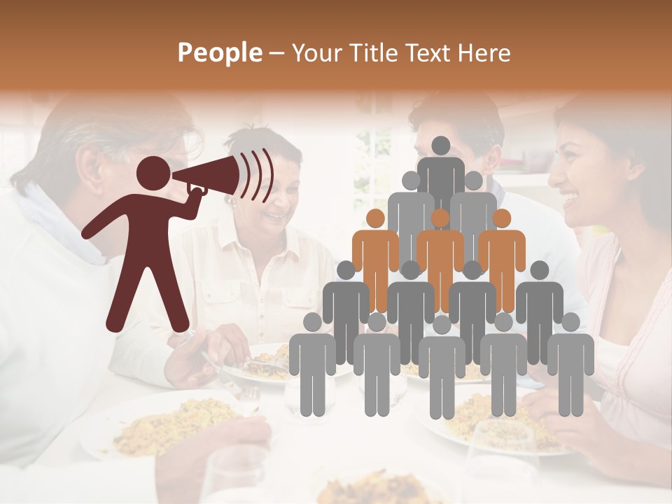 Caucasian Water Ocean PowerPoint Template