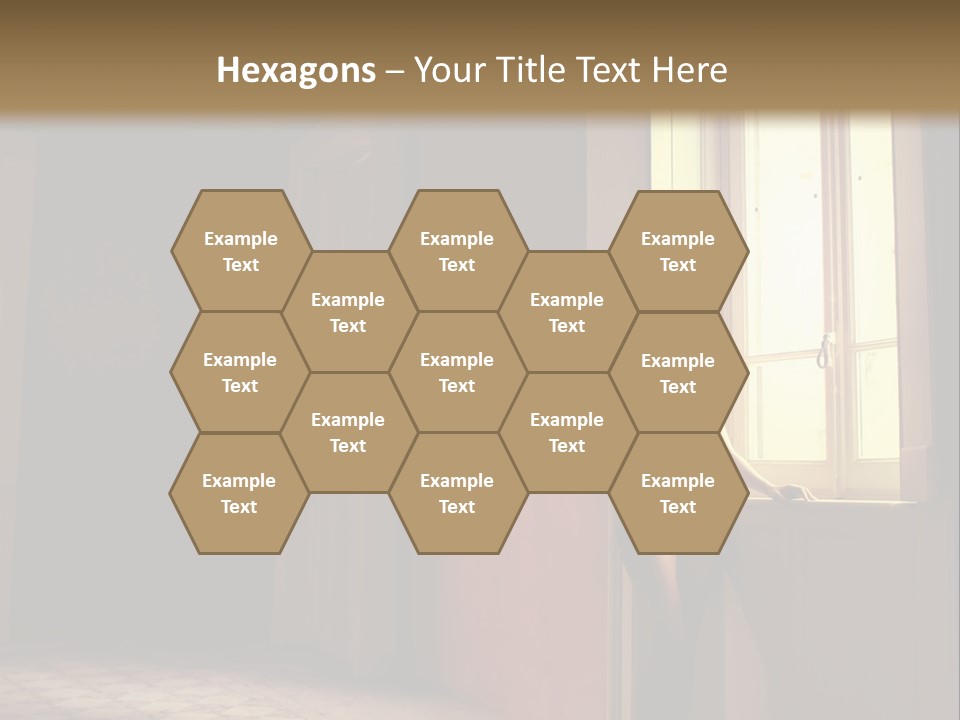 Portrait Beach Wave PowerPoint Template