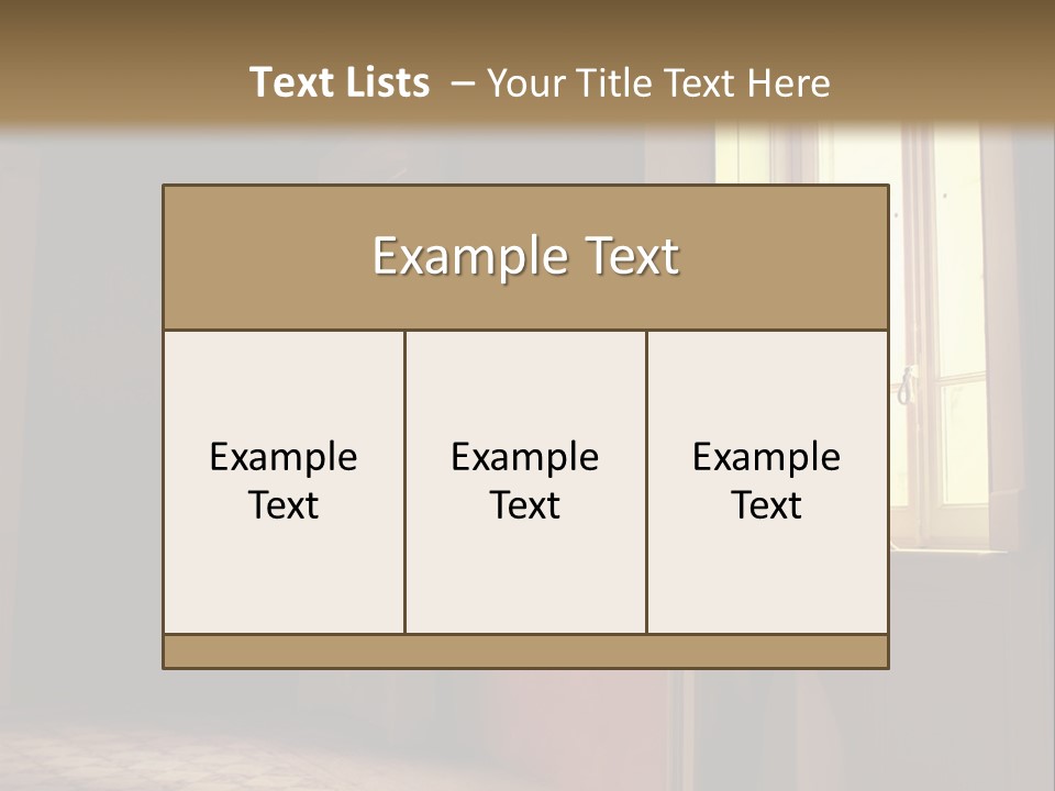 Portrait Beach Wave PowerPoint Template
