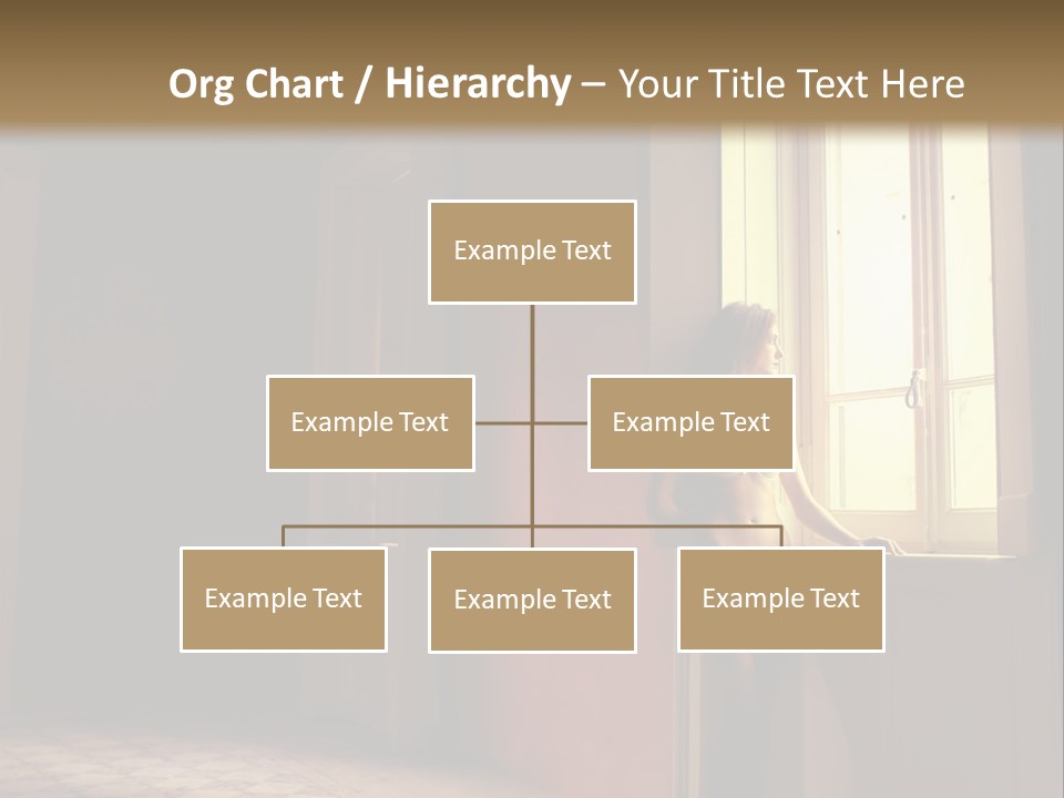 Portrait Beach Wave PowerPoint Template