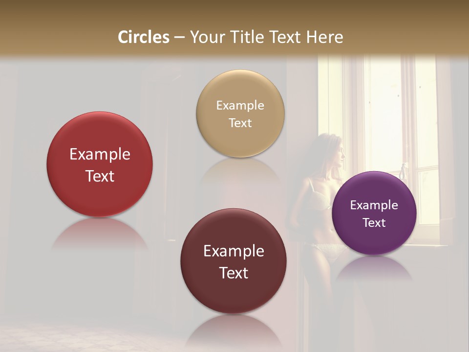 Portrait Beach Wave PowerPoint Template