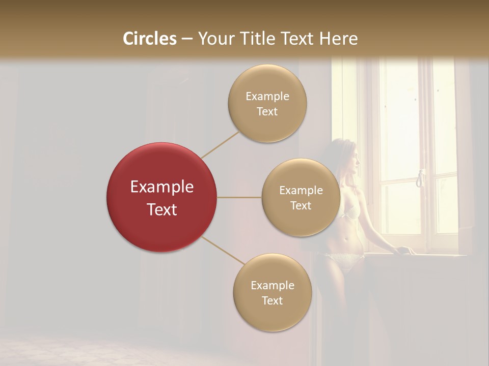 Portrait Beach Wave PowerPoint Template