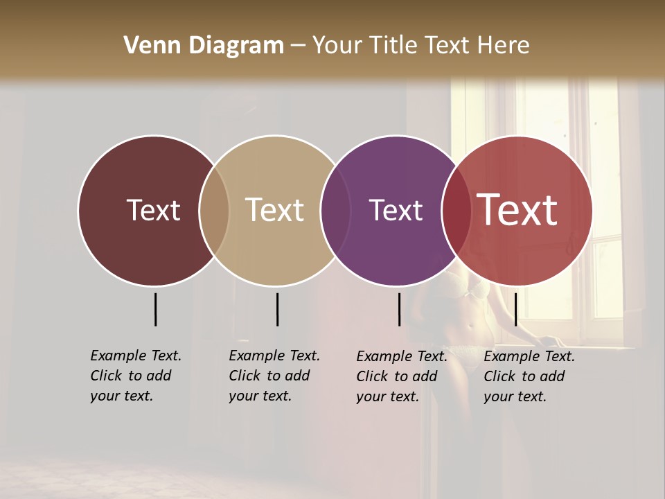 Portrait Beach Wave PowerPoint Template