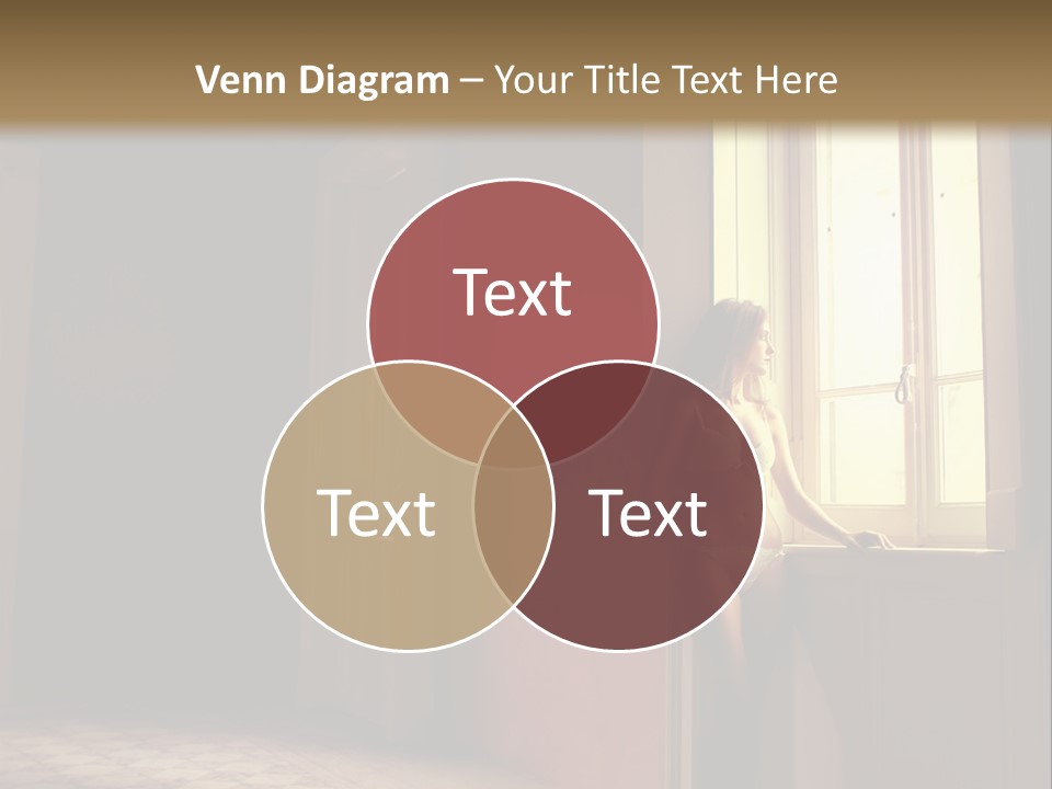 Portrait Beach Wave PowerPoint Template