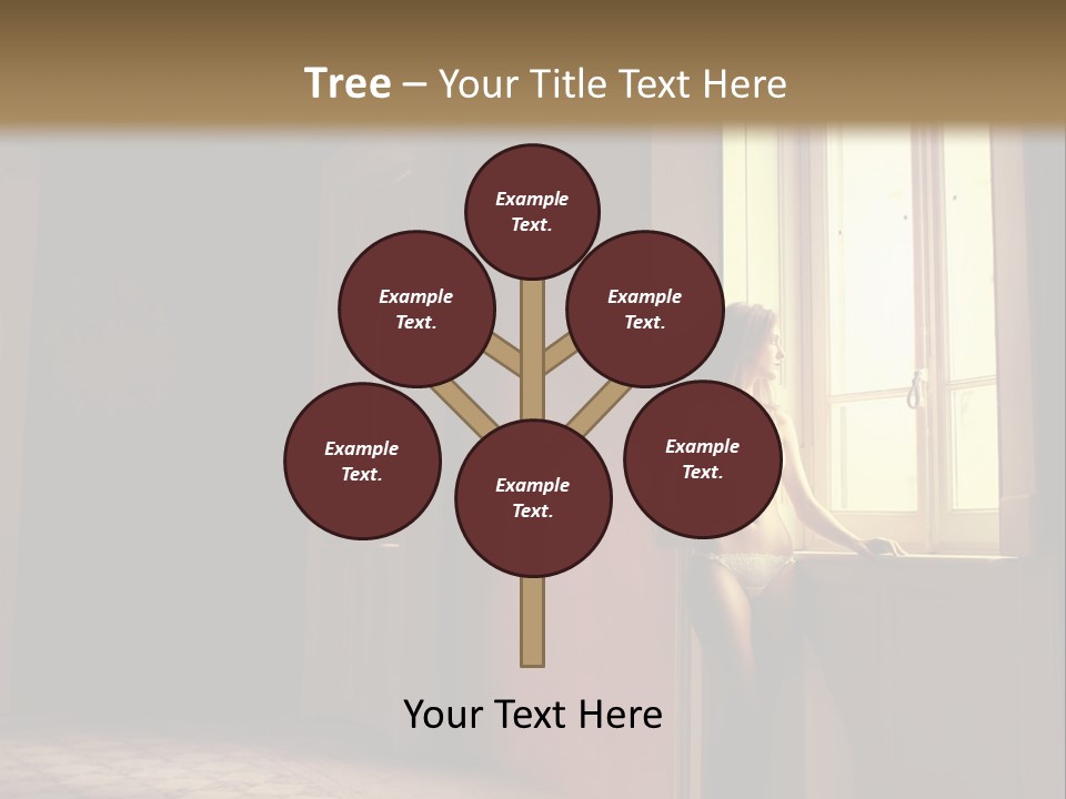 Portrait Beach Wave PowerPoint Template