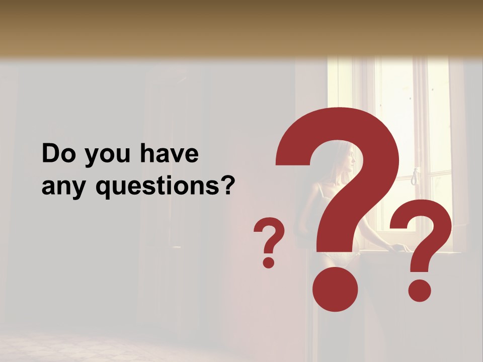 Portrait Beach Wave PowerPoint Template