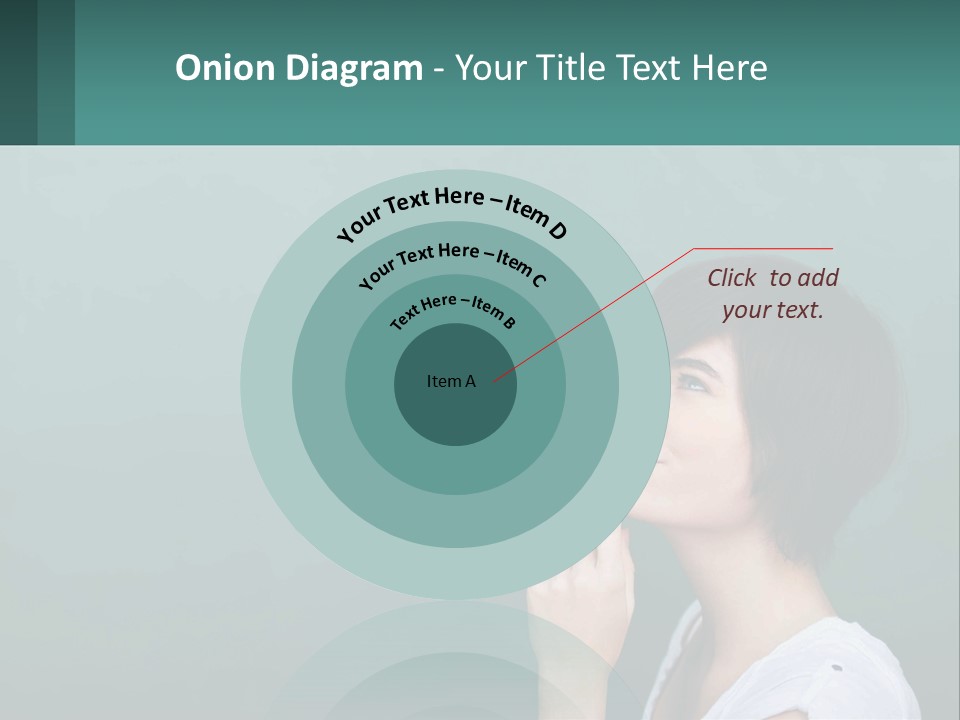 White Wellness Portrait PowerPoint Template