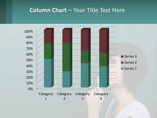 White Wellness Portrait PowerPoint Template