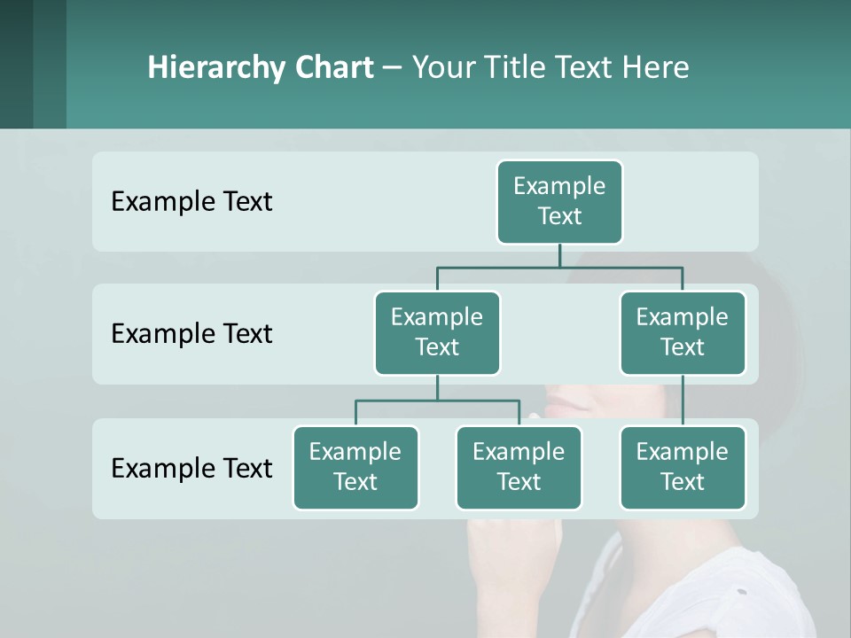 White Wellness Portrait PowerPoint Template