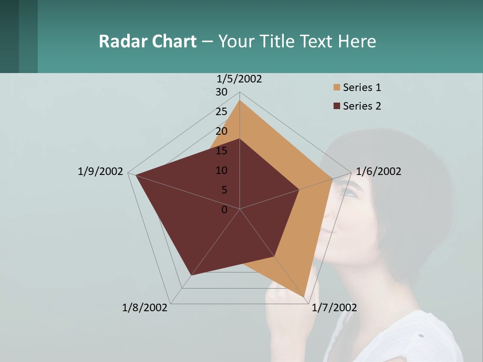 White Wellness Portrait PowerPoint Template