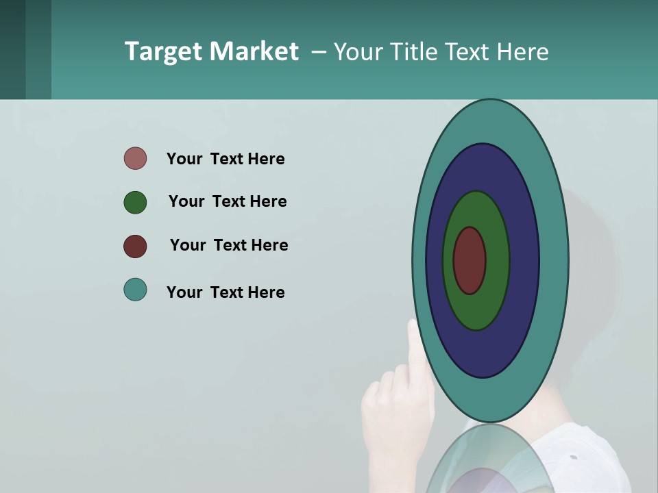 White Wellness Portrait PowerPoint Template