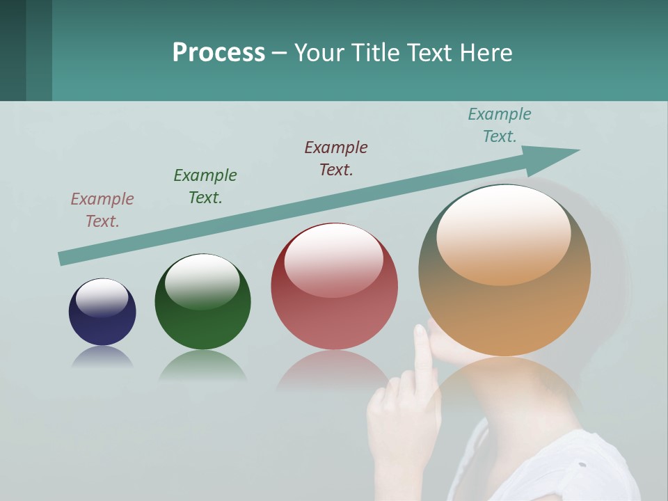 White Wellness Portrait PowerPoint Template