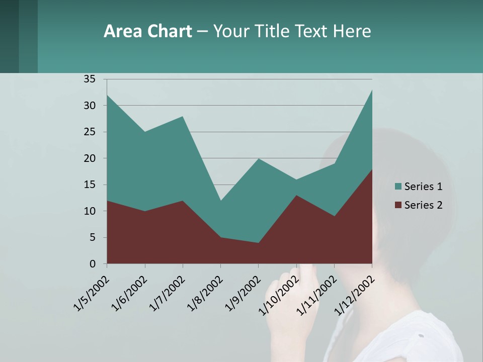 White Wellness Portrait PowerPoint Template