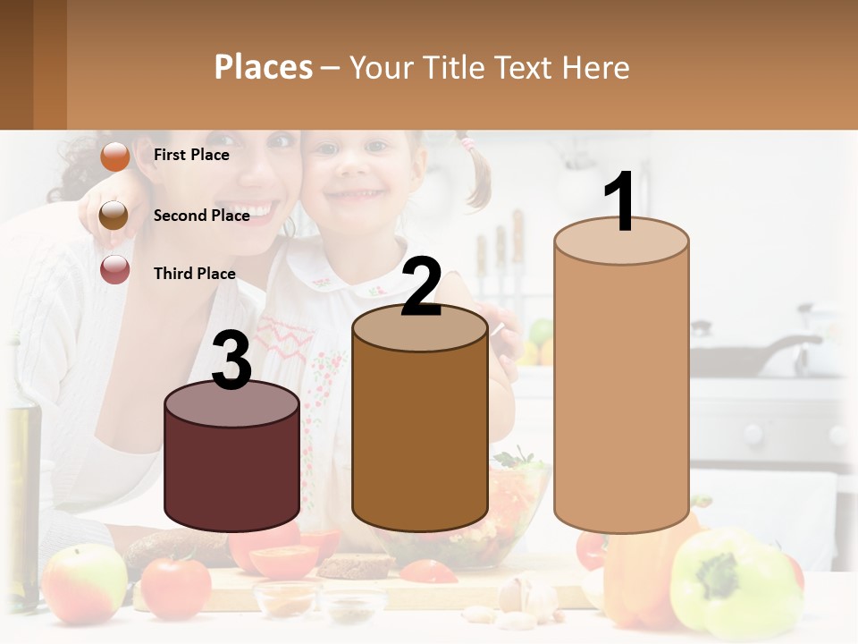 Lifestyle Coastal Daughter PowerPoint Template