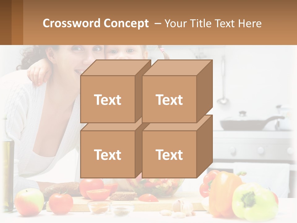 Lifestyle Coastal Daughter PowerPoint Template