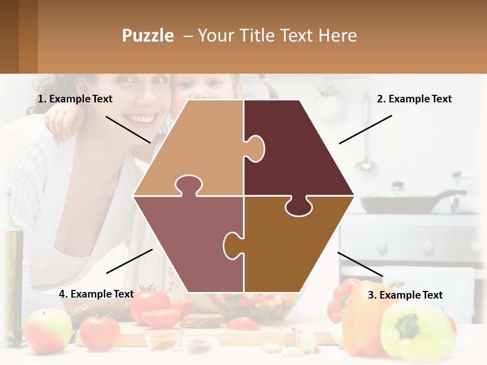 Lifestyle Coastal Daughter PowerPoint Template