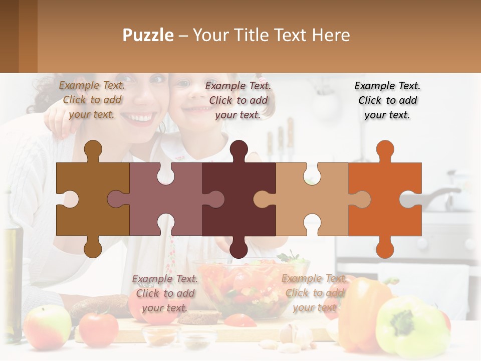 Lifestyle Coastal Daughter PowerPoint Template