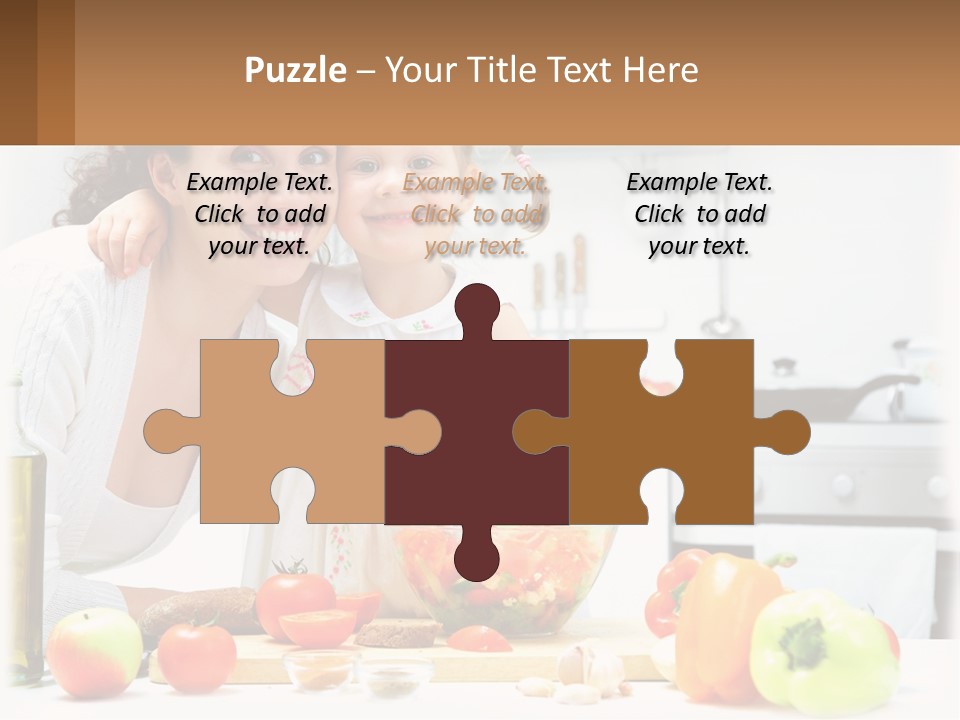 Lifestyle Coastal Daughter PowerPoint Template