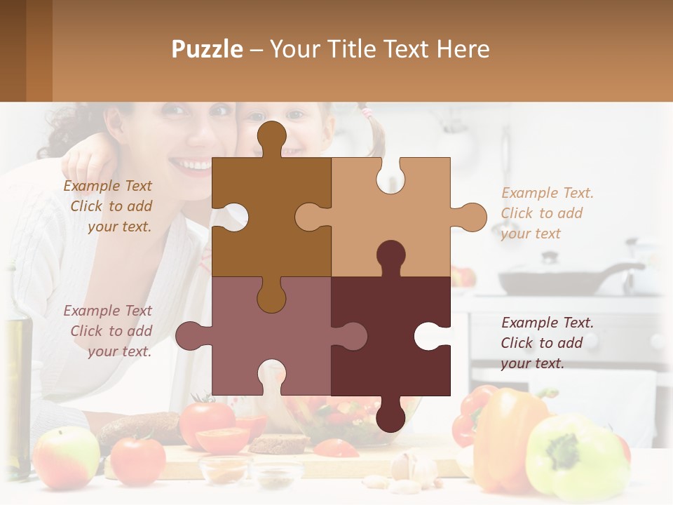 Lifestyle Coastal Daughter PowerPoint Template