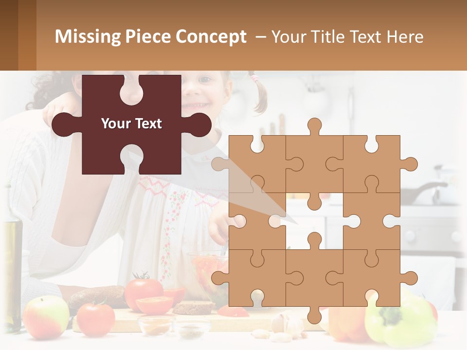 Lifestyle Coastal Daughter PowerPoint Template