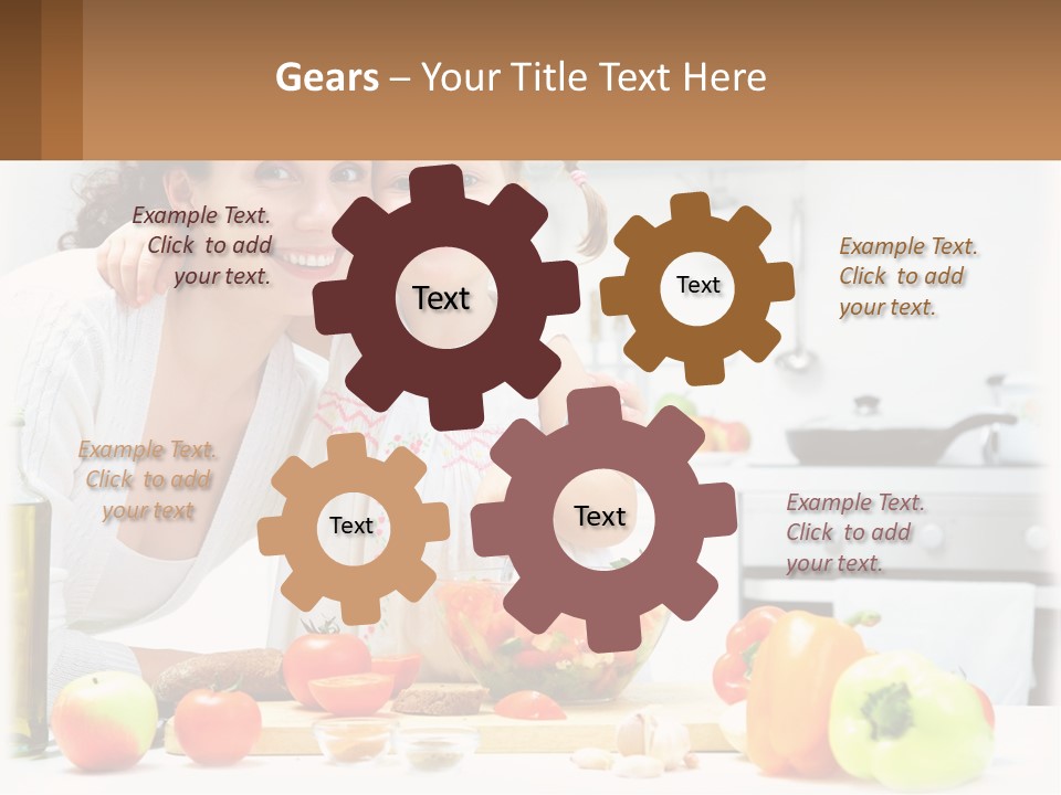 Lifestyle Coastal Daughter PowerPoint Template