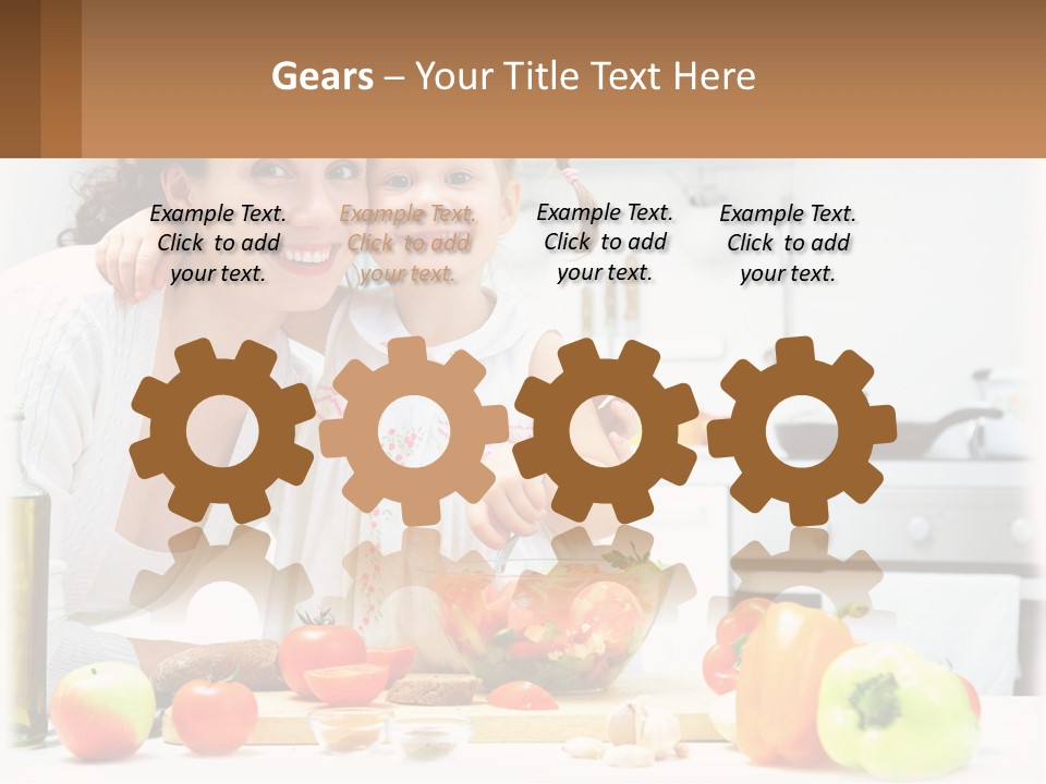 Lifestyle Coastal Daughter PowerPoint Template