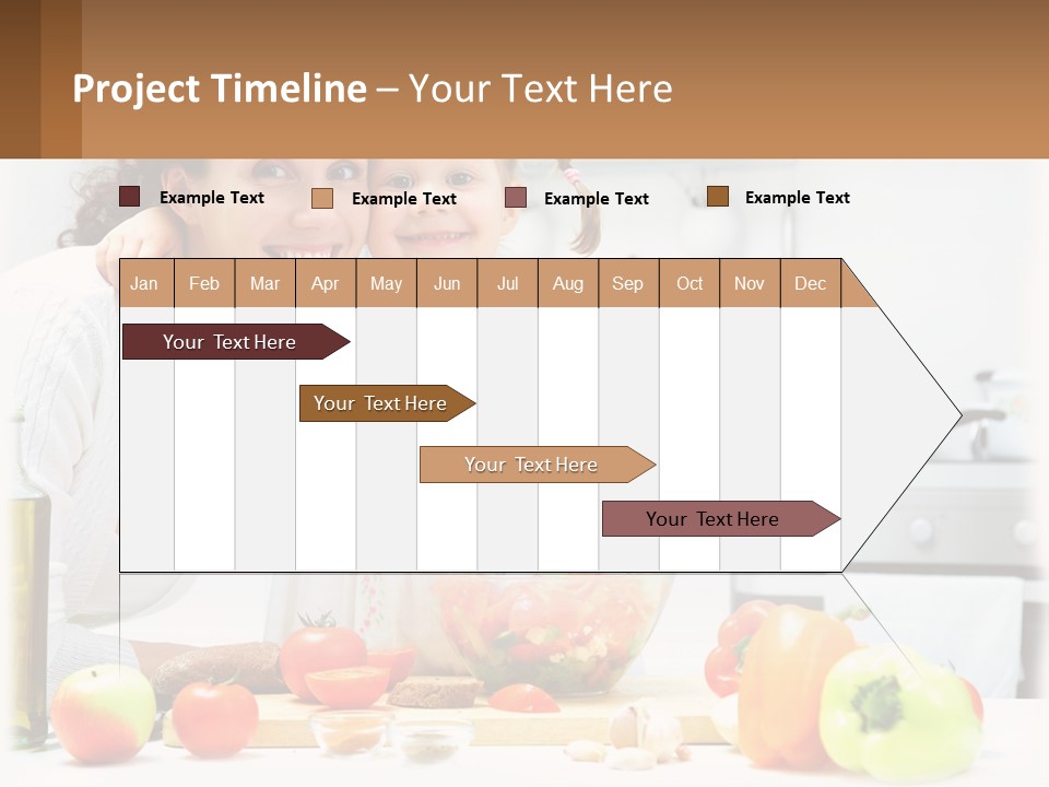 Lifestyle Coastal Daughter PowerPoint Template