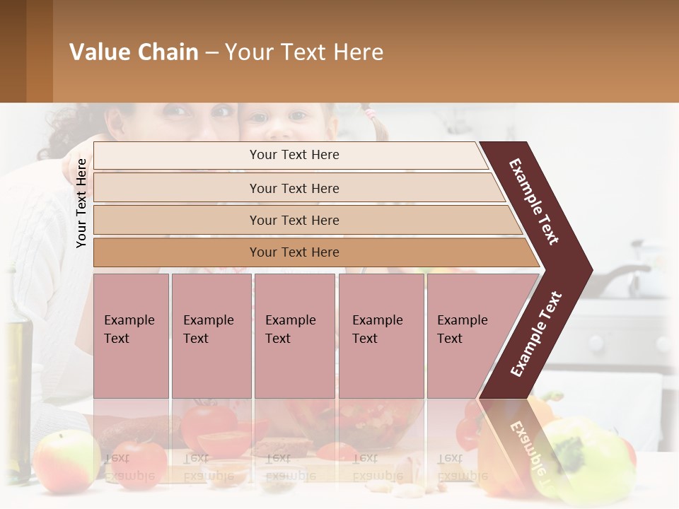 Lifestyle Coastal Daughter PowerPoint Template