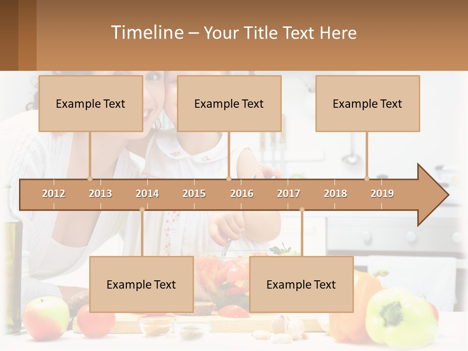 Lifestyle Coastal Daughter PowerPoint Template