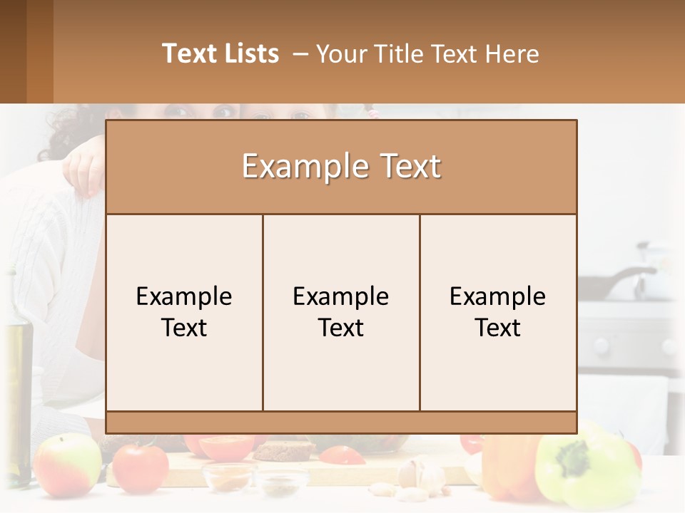 Lifestyle Coastal Daughter PowerPoint Template