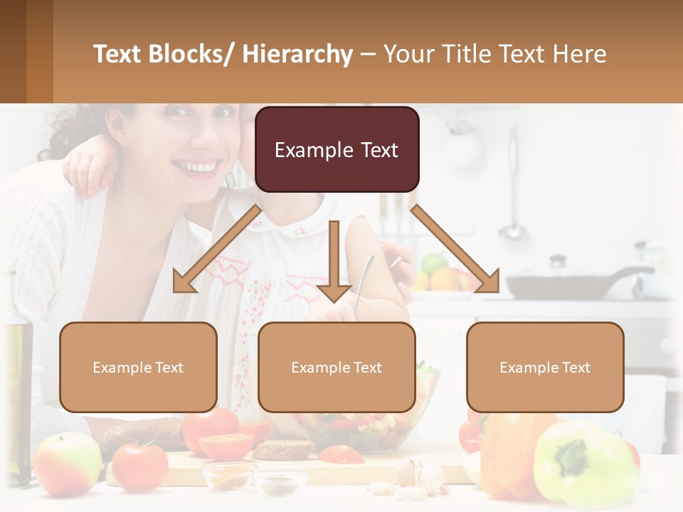 Lifestyle Coastal Daughter PowerPoint Template