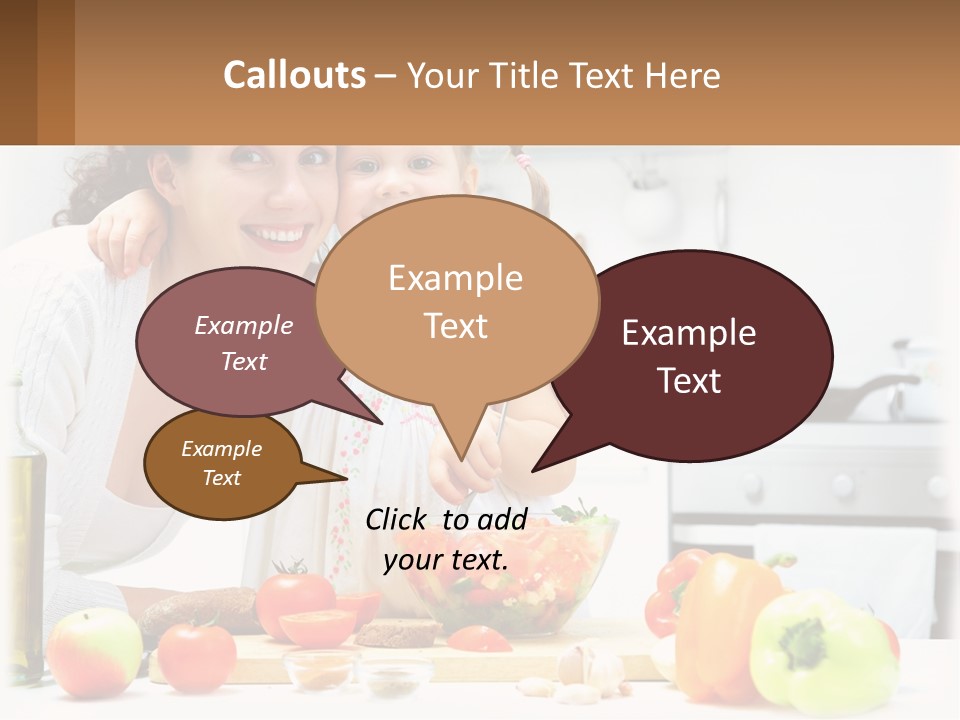 Lifestyle Coastal Daughter PowerPoint Template