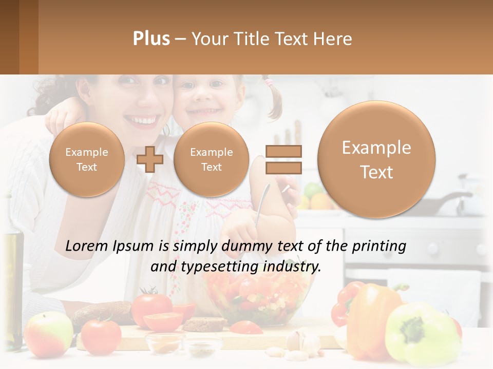 Lifestyle Coastal Daughter PowerPoint Template