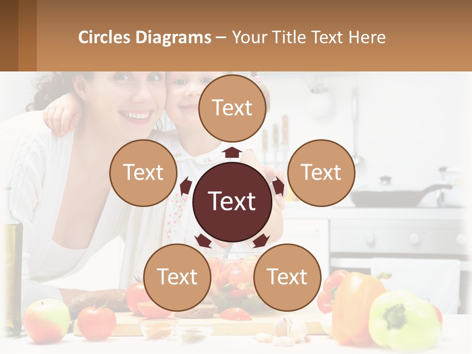 Lifestyle Coastal Daughter PowerPoint Template