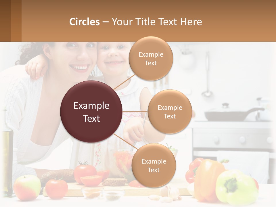 Lifestyle Coastal Daughter PowerPoint Template