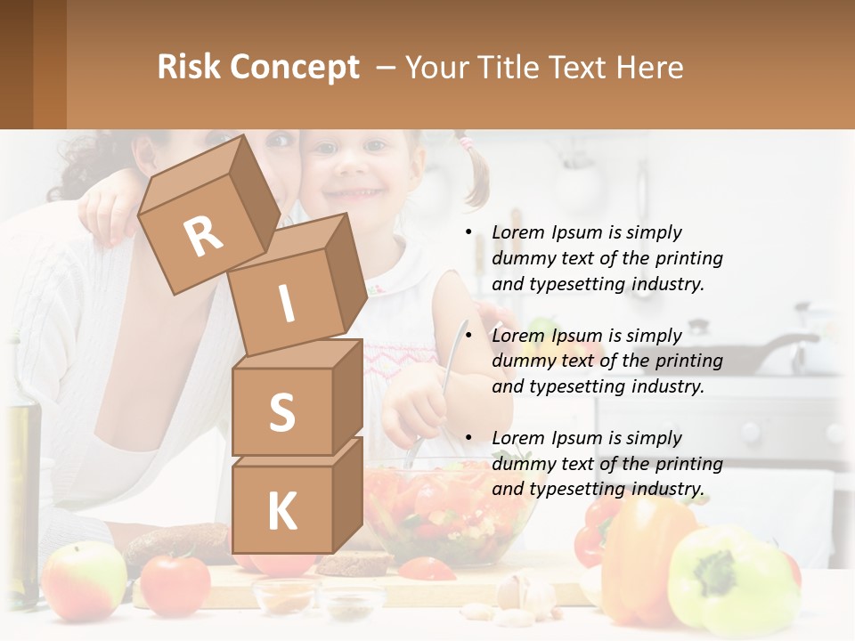 Lifestyle Coastal Daughter PowerPoint Template