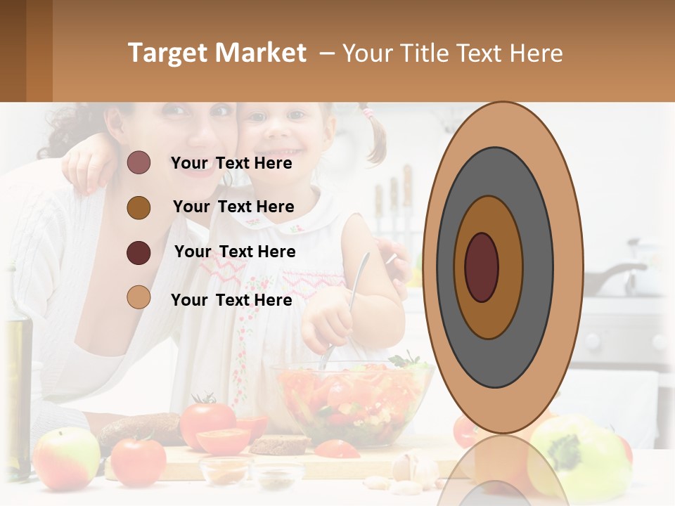 Lifestyle Coastal Daughter PowerPoint Template