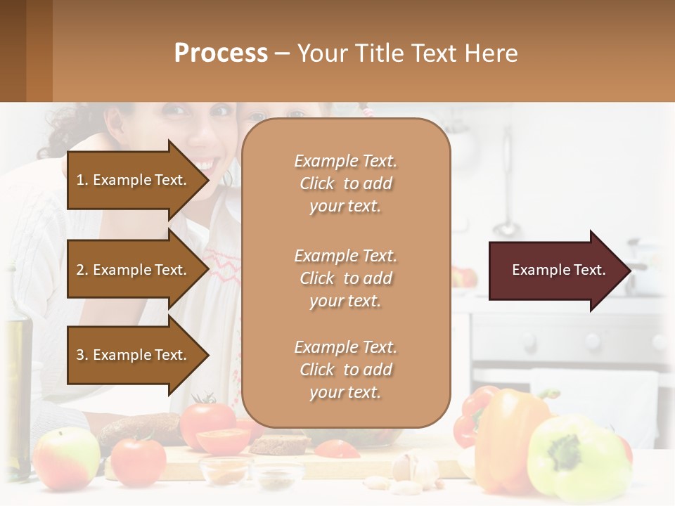 Lifestyle Coastal Daughter PowerPoint Template