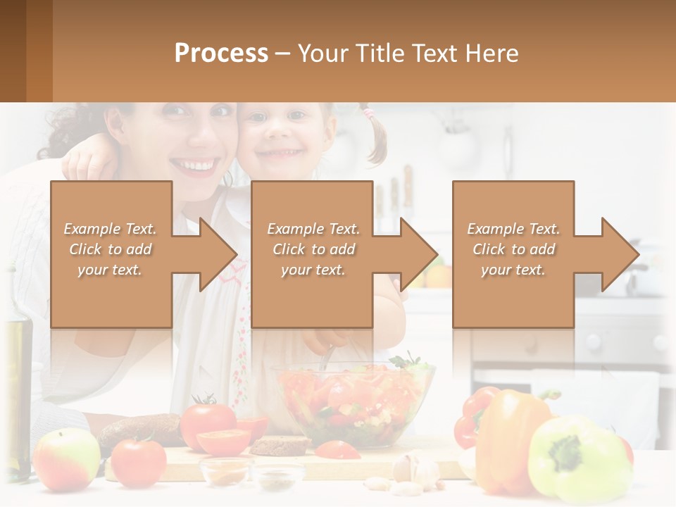 Lifestyle Coastal Daughter PowerPoint Template