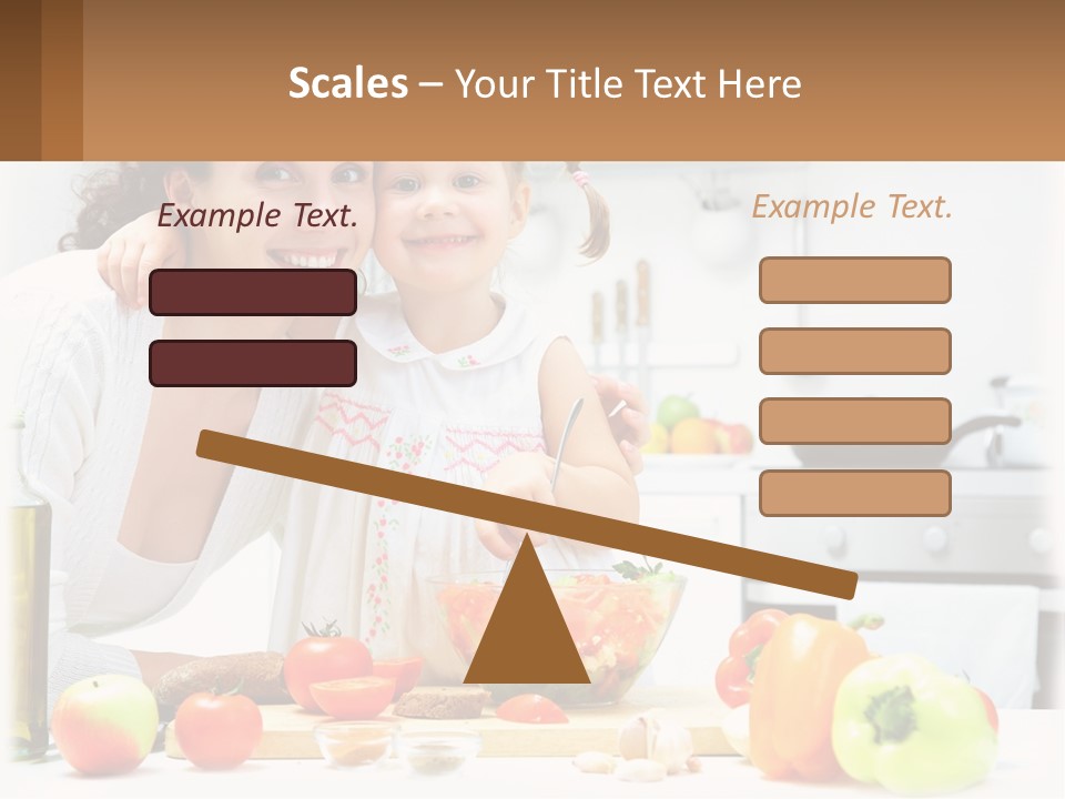 Lifestyle Coastal Daughter PowerPoint Template