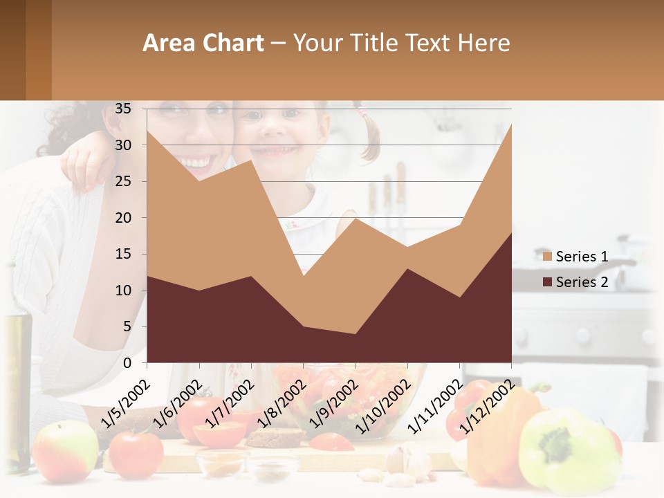 Lifestyle Coastal Daughter PowerPoint Template