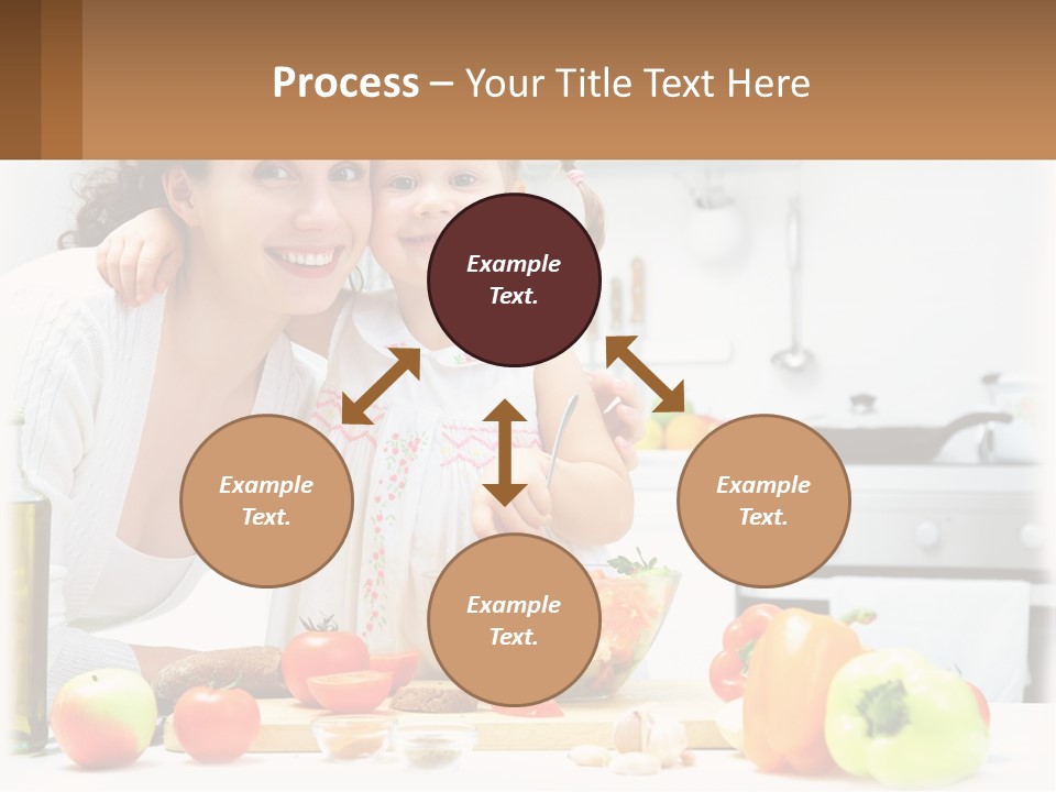 Lifestyle Coastal Daughter PowerPoint Template