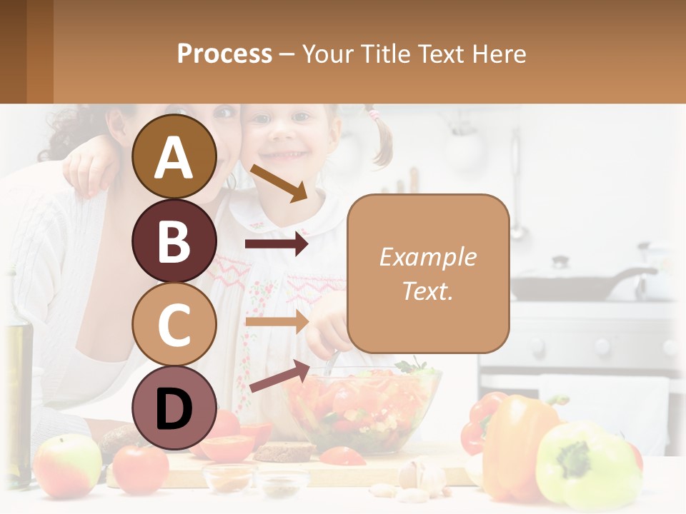 Lifestyle Coastal Daughter PowerPoint Template