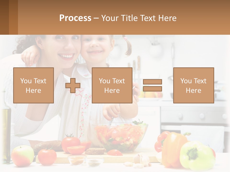 Lifestyle Coastal Daughter PowerPoint Template