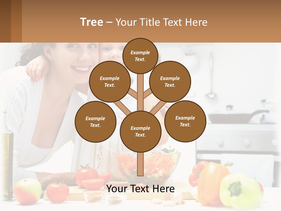 Lifestyle Coastal Daughter PowerPoint Template