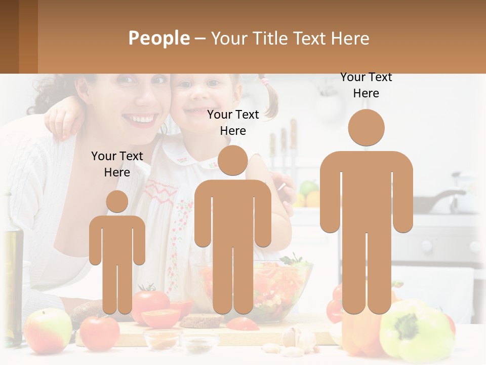 Lifestyle Coastal Daughter PowerPoint Template