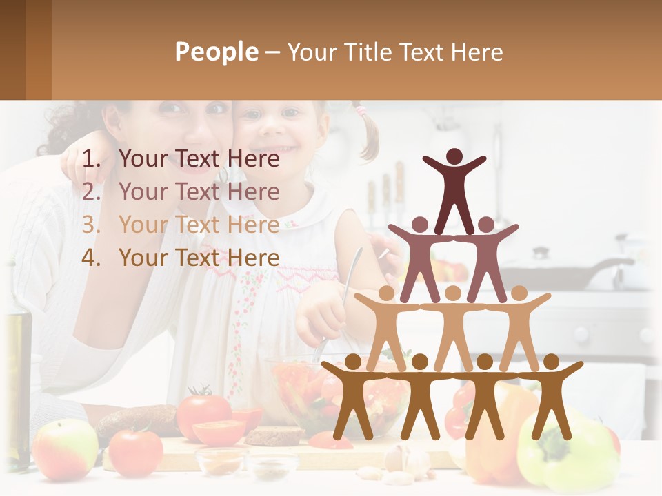 Lifestyle Coastal Daughter PowerPoint Template