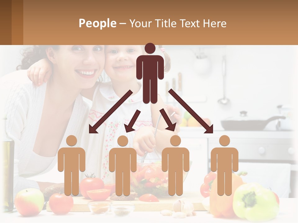 Lifestyle Coastal Daughter PowerPoint Template