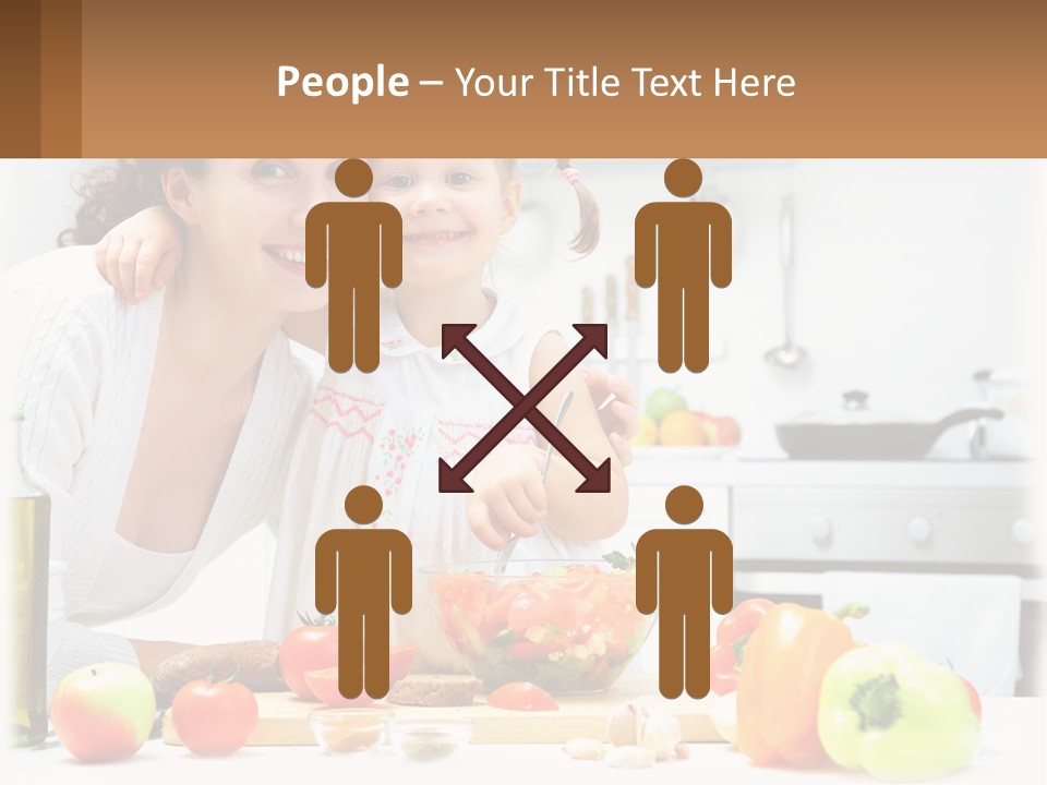 Lifestyle Coastal Daughter PowerPoint Template